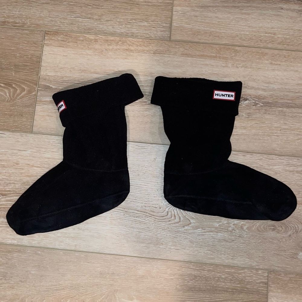 Hunter Short Boot Fleece Socks - Size Large